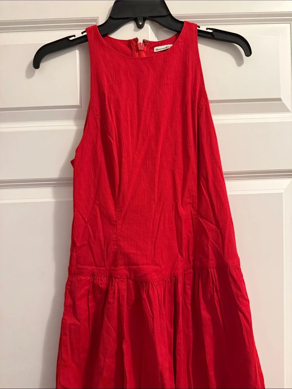 Abercrombie & Fitch Red Maxi Dress